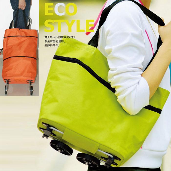 WA2866-1 - Tas TugBoat Shopping Bag Multifungsi Dengan Roda