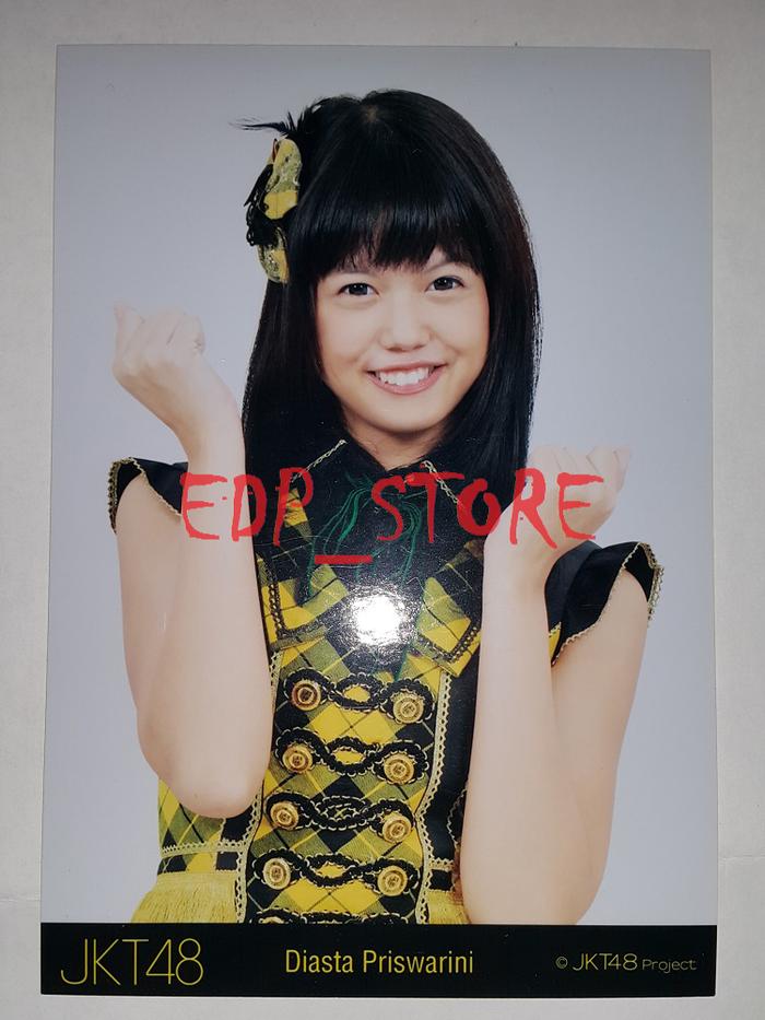 Photopack JKT48 Diasta Priswarini Yellow Seifuku