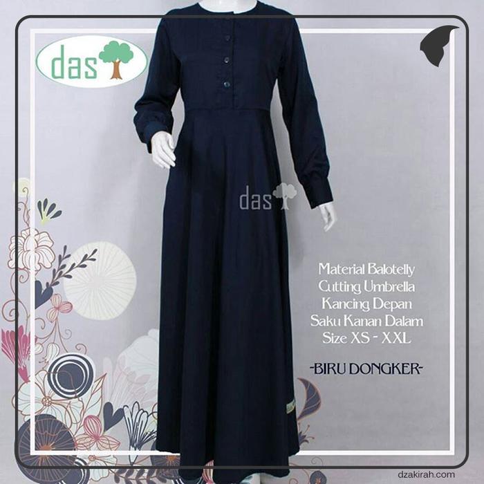 Das Gamis Baloteli Biru Dongker