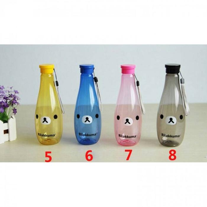 Botol tempat minum rilakkuma 400ml portable sport