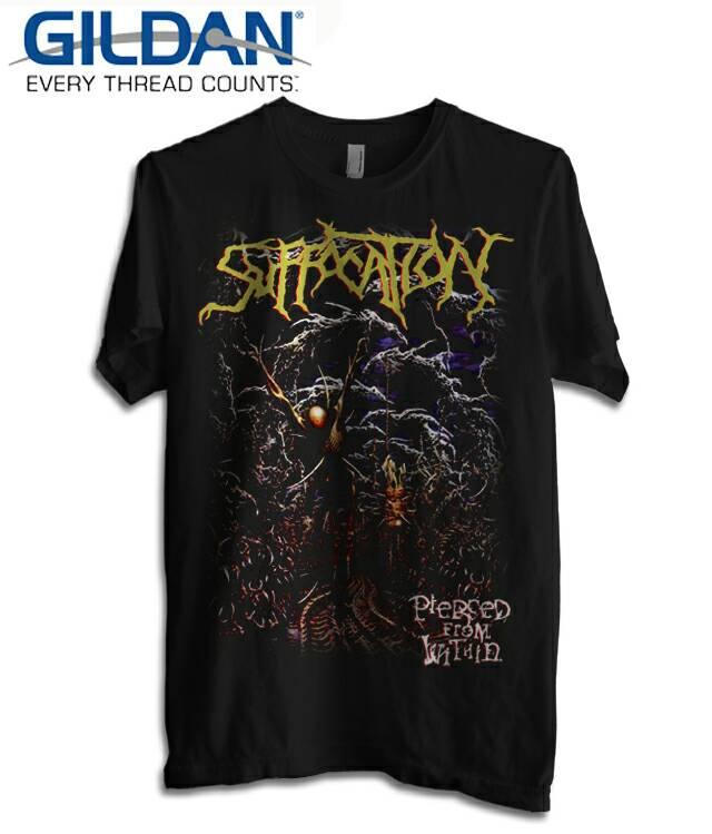 Kaos Suffocation 02 - Tag gildan tshirt