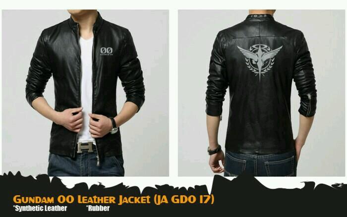 GUNDAM - LEATHER GUNDAM JACKET/ Jaket Kulit Anime Robot