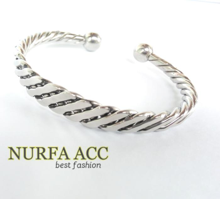 gelang wanita monel stainless khas jepara | kerajinan tangan