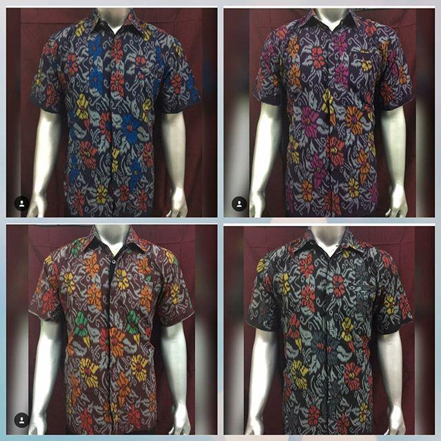 Baju kemeja endek pria