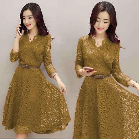Dress Shabby Dark Chocolate