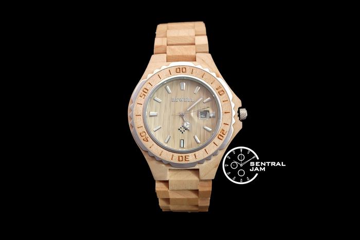 Jam Tangan Kayu BEWELL - W023D