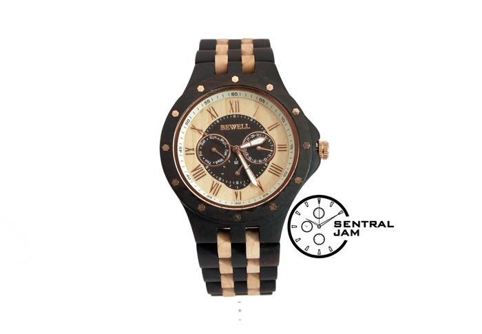 Jam Tangan Kayu BEWELL - W072A