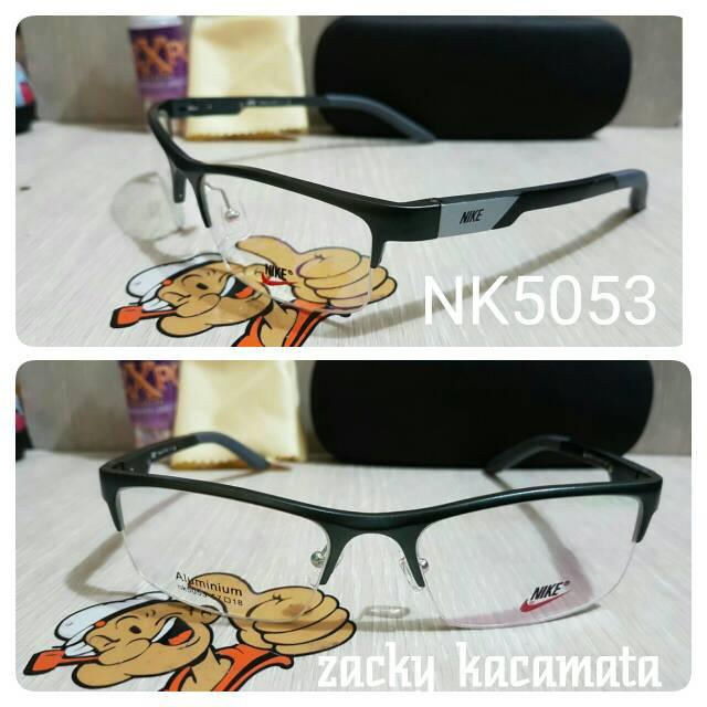 kacamata promo freme NK5053 bahan almunium gagang pake per