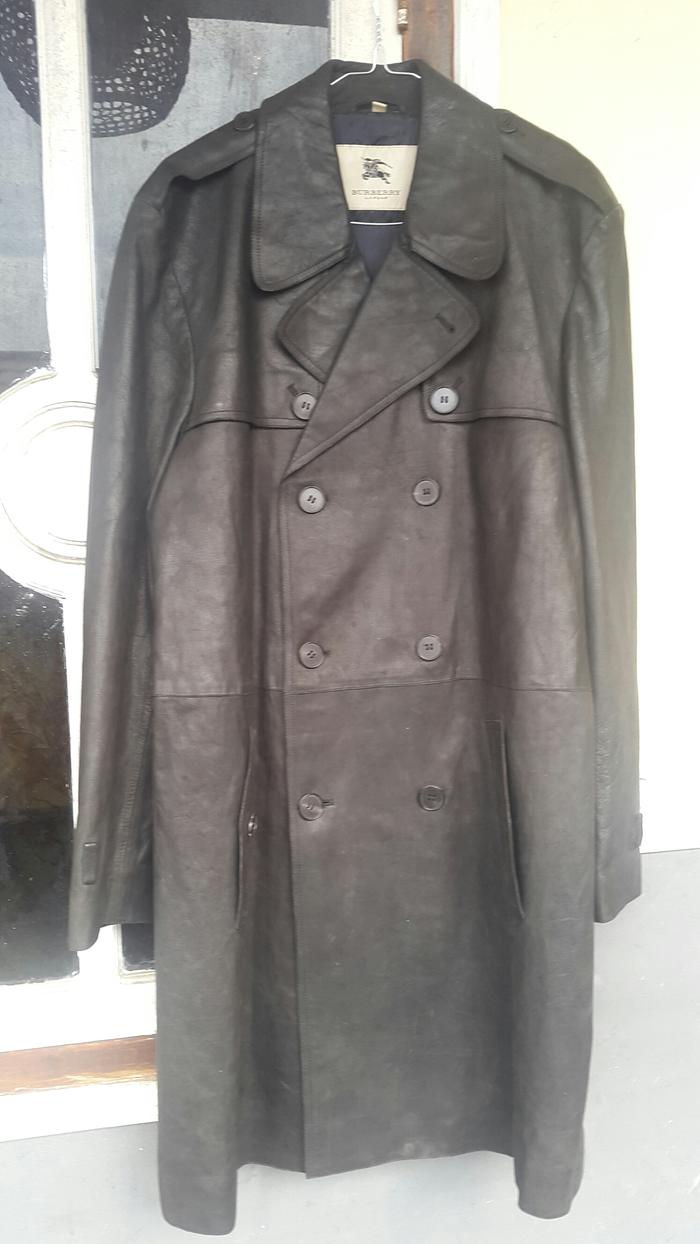 Jacket kulit BURBERRY original full kulit size L Original Italy