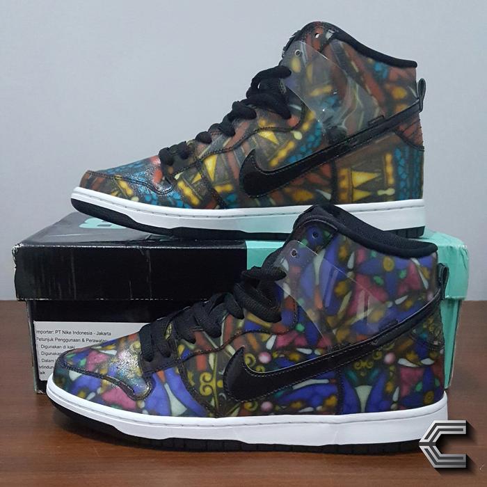 Nike Dunk High Premium SB X Concepts Multicolor Stained Glass