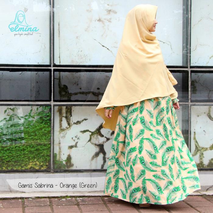 Gamis Elmina Motif - Sabrina