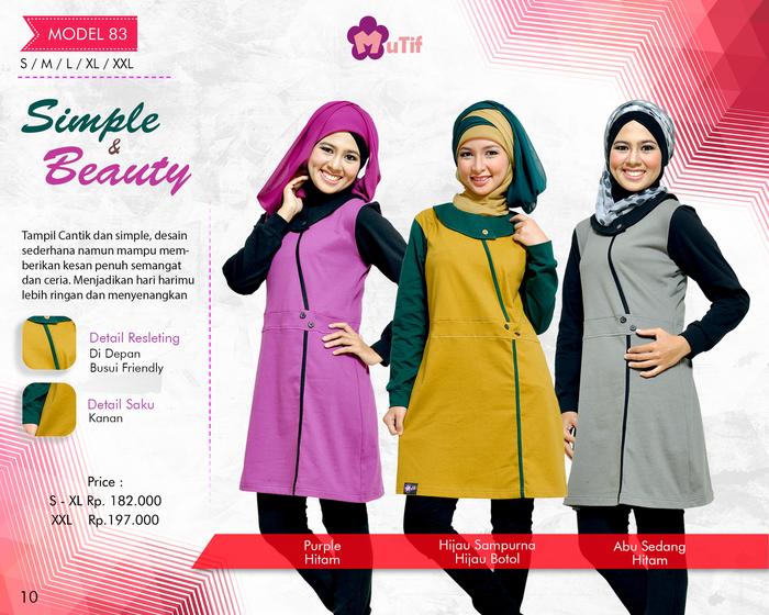 Baju hijab, Atasan/Blouse Baju Mutif model 83