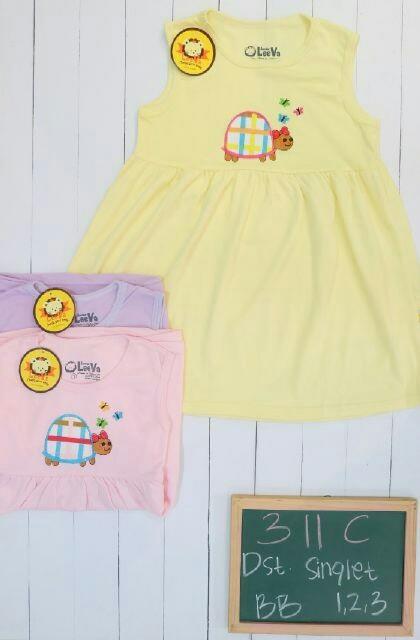 Leeva 311C baju anak/ dress anak/ daster anak/ daster singlet