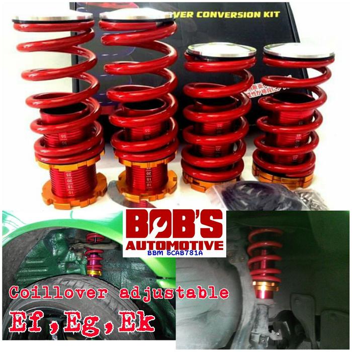 Coillover adjustable Civic Ef, eg, Ek