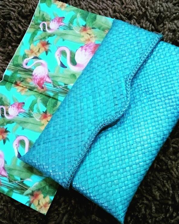 Paket Dompet Pandan & Tissue Decoupage