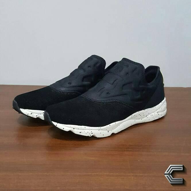 Reebok Furylite Slip On Lux Black/Chalk
