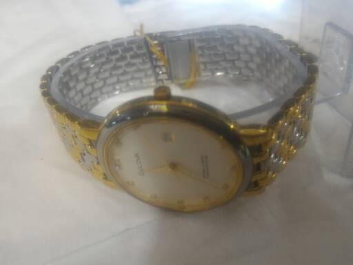 Jam Tangan Pria dan wanita BULOVA GOLD Original Swiss
