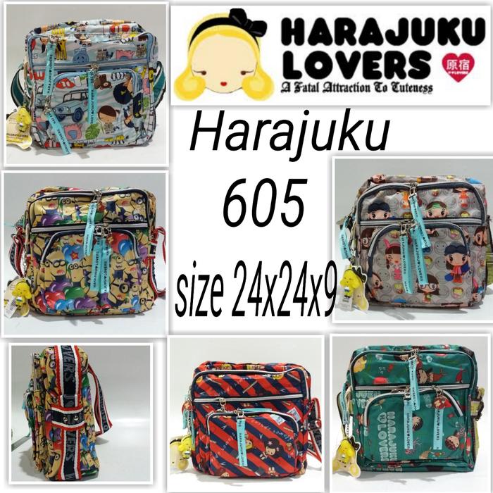 tas slempang harajuku lovers 605 slempang mini