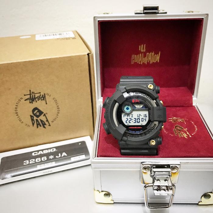 G-Shock Frogman BAPE X Stussy GF-8250-BS