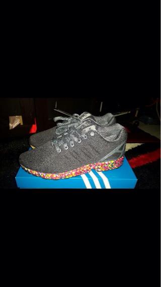 Adidas ZX Flux black corrant multicolor Original