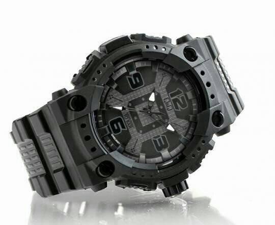 Jam Tangan Pria QQ Q&Q GW82J Original GW82 Hitam