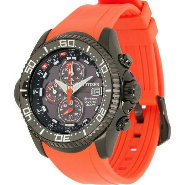 Jam Tangan Pria Citizen  Eco-Diver's BJ2119-06E Original