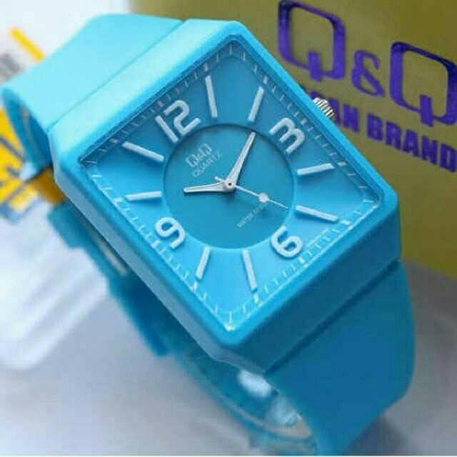 Jam Tangan Wanita QQ Q&Q VR30J Original VR30 Biru