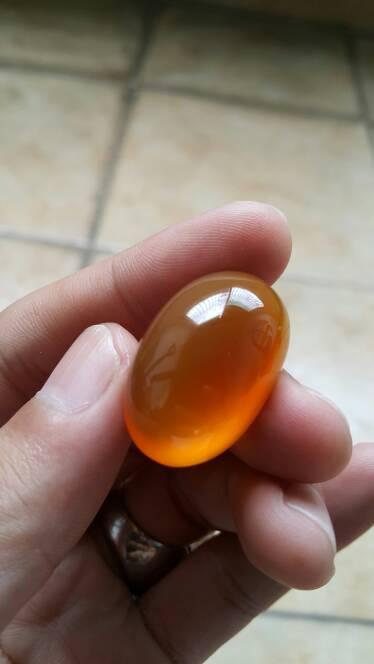 Natural Batu Cempaka Madu Aceh Jumbo Kristal
