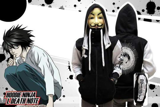 Death Note - Jacket/ Jaket Hoodie Ninja L DeathNote Anime
