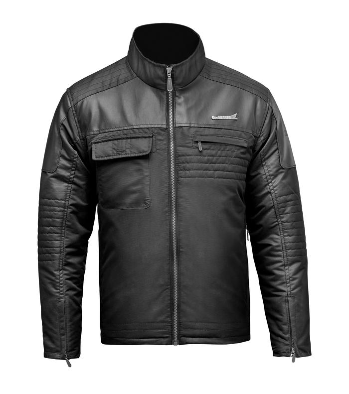 Jaket Honda Taslan Black Jacket Hitam Leather Kulit Keren
