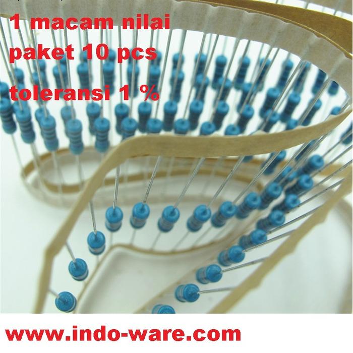 R Resistor 43 Kilo ohm1/4 watt 1% paket 10 pcs