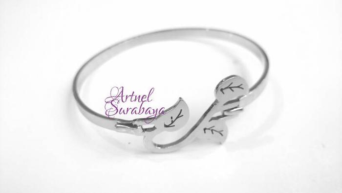 Gelang Ranting Daun Open Cup