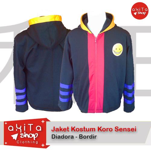 Jaket Hoodie Koro Sensei " Anime Assassination Classroom "