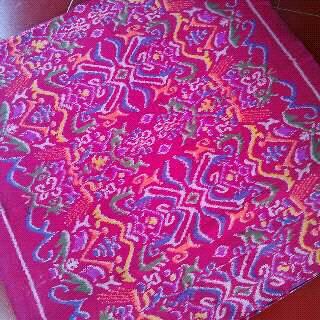 Kain Endek Pink
