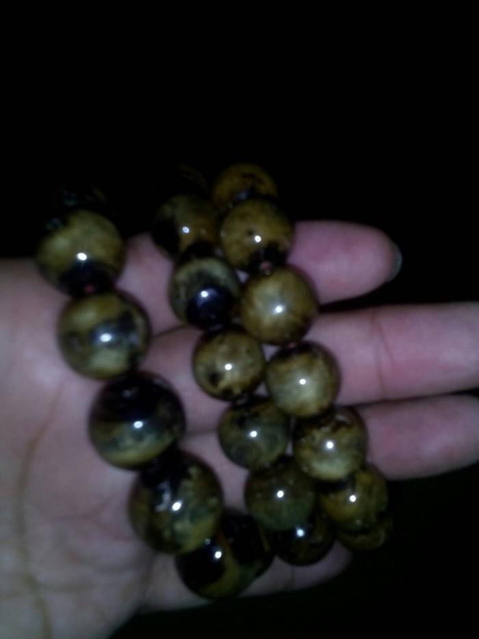 gelang akar bahar cemara /gadung size 16mm