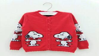 cardigan rajut snoopy