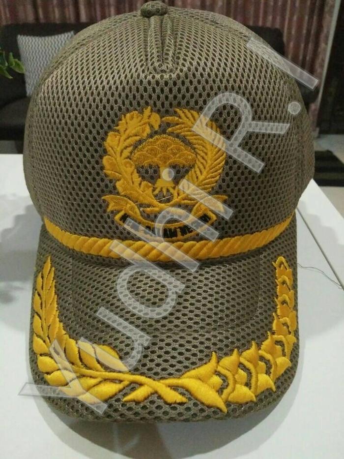 TOPI PNS LOGO KEMENDAGRI BAHAN JARING ( RING 1)