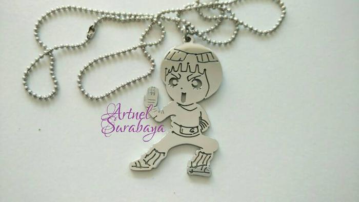 Kalung Liontin Animasi Lee ( Naruto ) Monel