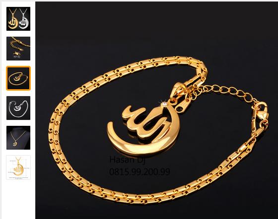 Liontin Allah / Kalung Liontin Allah / Liontin Kalung Allah