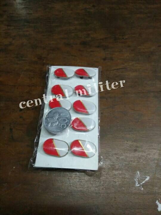 pin merah putih/lencana merah putih/pin paskib/lencana paskibra