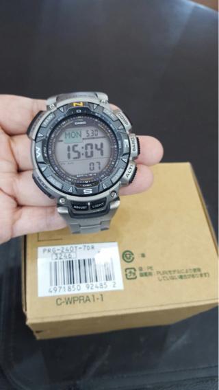 Casio Protrek Titanium PRG 240T-7 / PRG240T