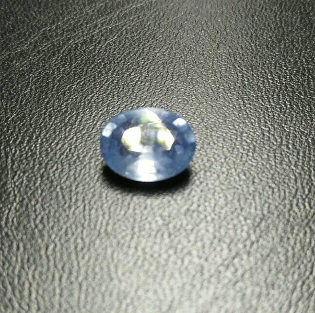 DGL Certified Light Blue 2.36 Ct No Heat Sapphire Madagascar