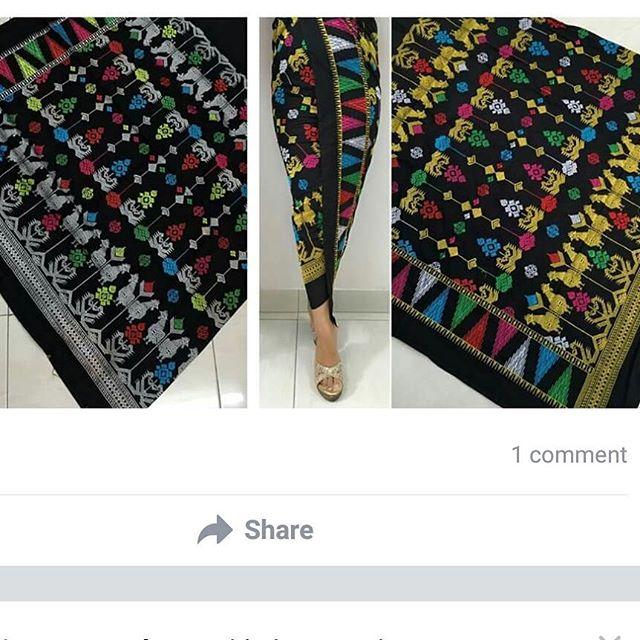 Kamen bordir songket keker jembrana