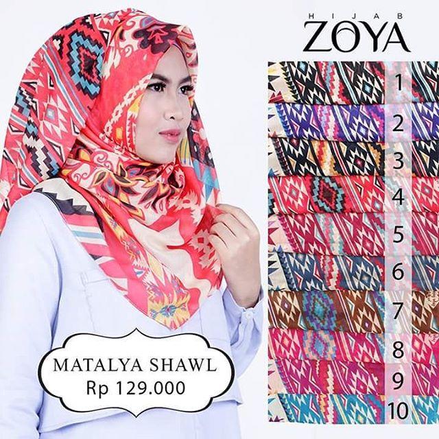 Pashmina | Hijab | Jilbab | Selendang Matalya by Zoya