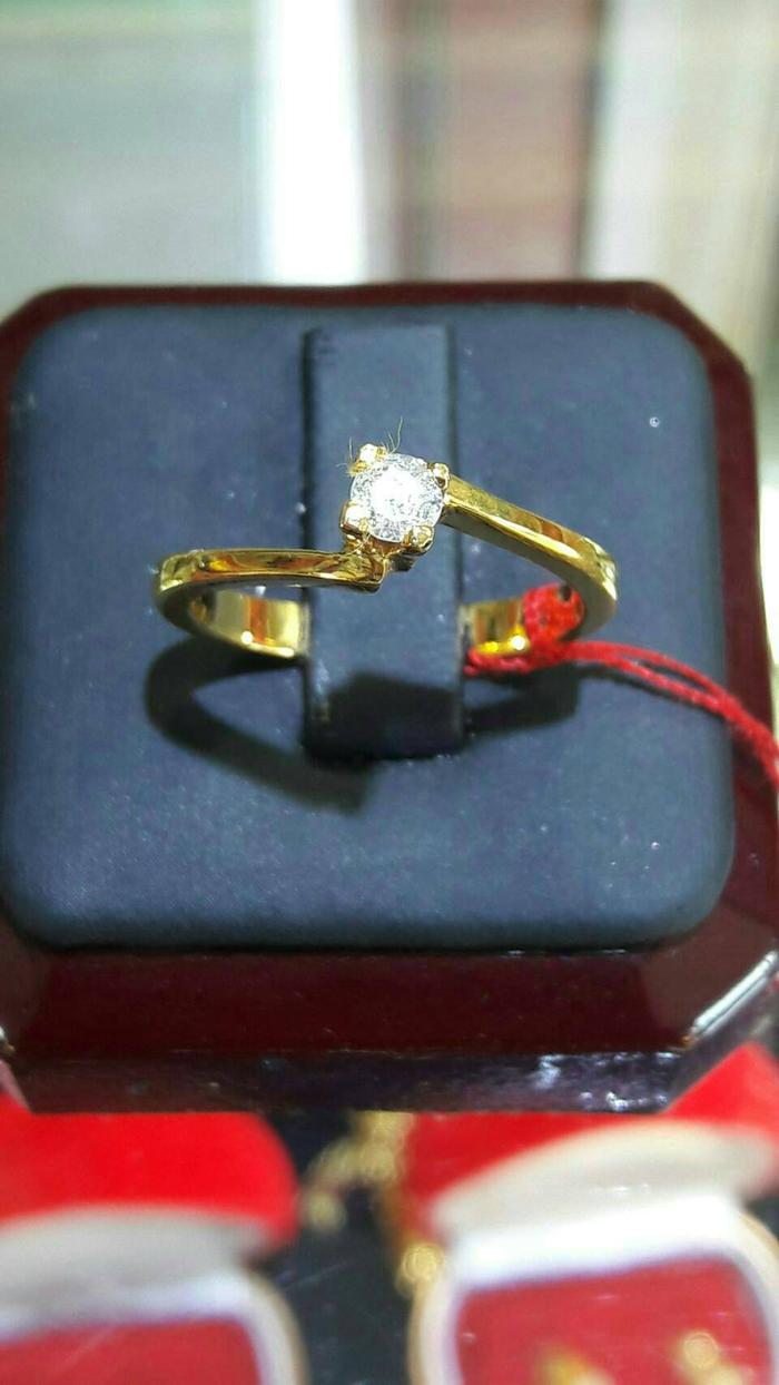 Cincin Berlian & Emas 18K