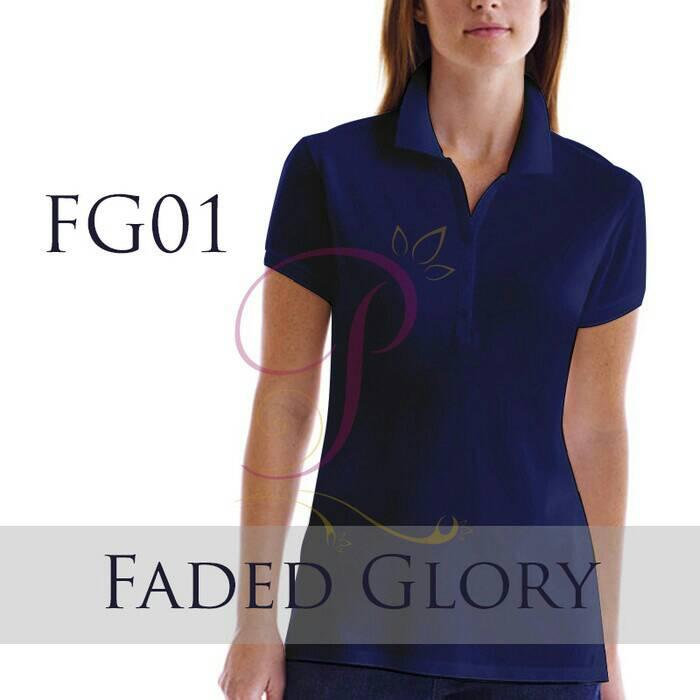 Red polo shirt /baju/blouse faded glory jumbo bigsize branded