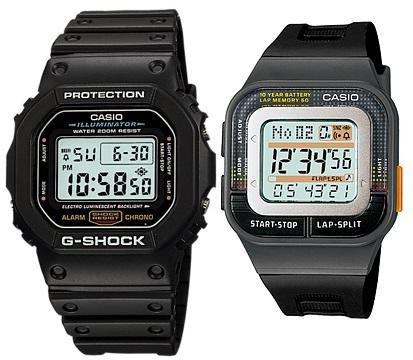 Jam Tangan Casio Original Couple Mix G-Shock Dw-5600e & Sdb-100-1a