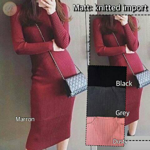 Dress Olla Knitted