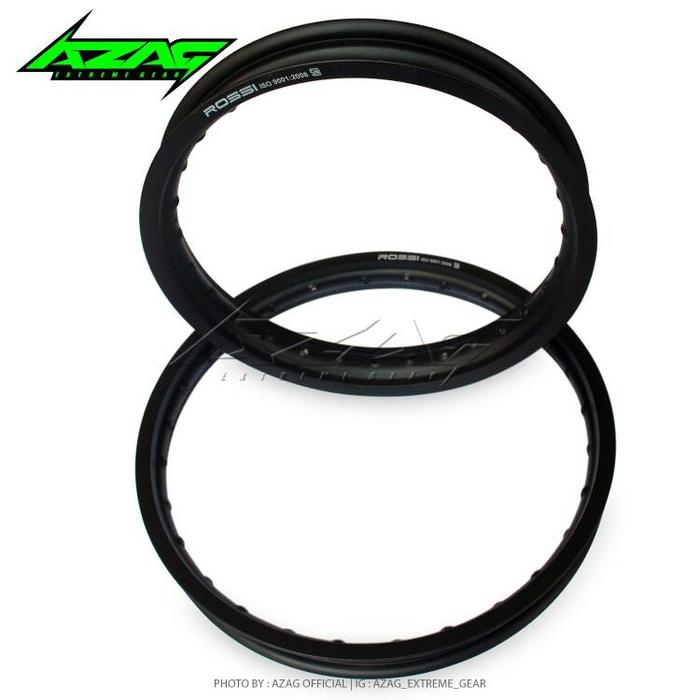 Velg Rossi Ring 21-18 Hole 28 Untuk Supermoto KLX/D-tracker