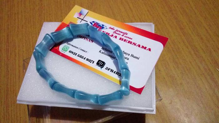 gelang mata kucing tulang biru